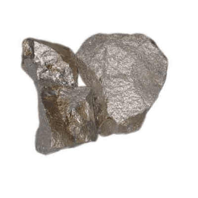 رمادي فضي FeTi سبيكة Ferrotitanium 70 مقطوع معدني