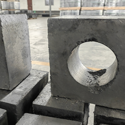 الصب المستمر Tundish Well Block مقاومة التآكل المقاومة للحرارة