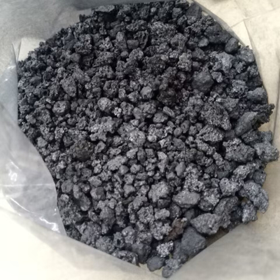 1mm-5mm CPC فحم الكوك المكلس Recarburizer منخفض النيتروجين استرداد الكربون العالي