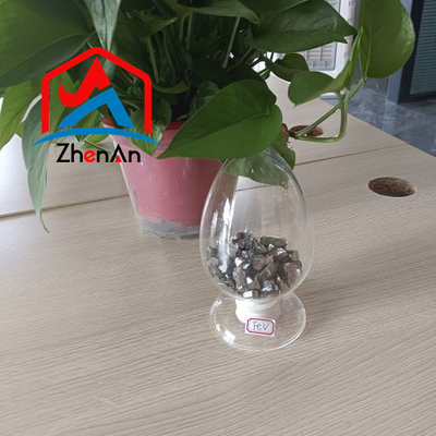 الحد الأدنى 3x3mm سبيكة الحديد الجزيئات الرمادي الداكن 50-100mm