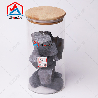 صب الحديد استخدام FeSi كتلة 75 72 10-50mm 50-100mm الحديد السيليكون 75% 72% الحديد السيليكون
