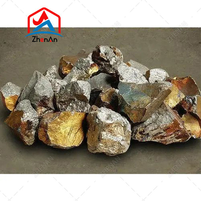 إمدادات المصنع 70 ٪ الدقيقة التيتانيوم سبائك الحديد Feti كتلة 10 ~ 50mm الحديد التيتانيوم