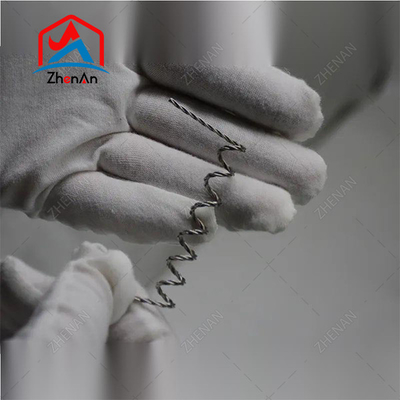 أسلاك التولفستين الأسود 99.95% W النقاء Dia0.05mm