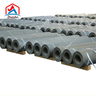 حياة خدمة طويلة الكهربائط الجرافيت عملية سهلة للفرن الكهربائي عالي الطاقة AC وDC