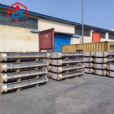 منتجات الجرافيت الكربون الكهربو UHP/HP/RP Dia 350mm الكربون الكهربو مع الحلمة ل Lf أو Eaf
