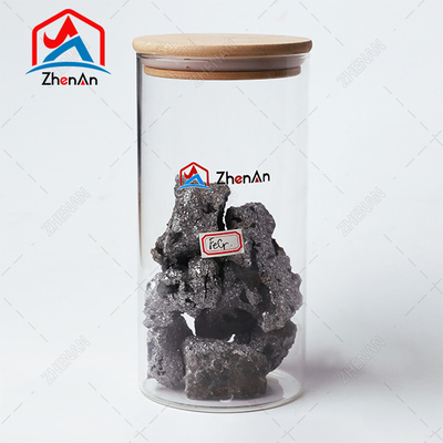 الكروم الحديدي 60 حجم الكربون المنخفض 10-50mm FeCr 60 C 0.5% Max لإنتاج الكروم الحديدي الكربوني