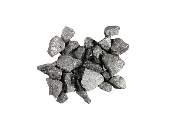 75٪ FeSi Iron Silicon Alloy عالية النقاء 50-100mm كتل السيليكون الحديدي