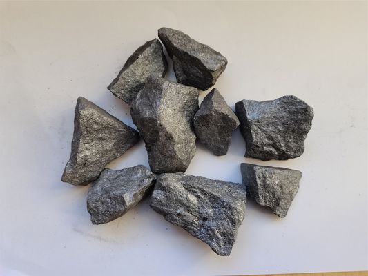 سبائك منخفضة الكربون رمادي فيرو سيليسيوم 34٪ FeSi 65 Si سبيكة