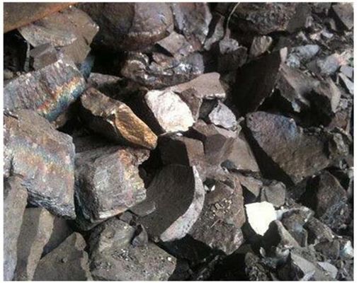 صناعة الصلب Deoxidation HC FeMn 75٪ 50mm مكون السبائك